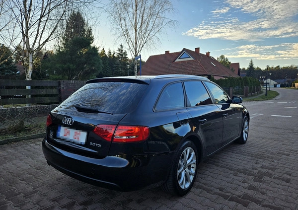 Audi A4 cena 24900 przebieg: 356543, rok produkcji 2009 z Zamość małe 172